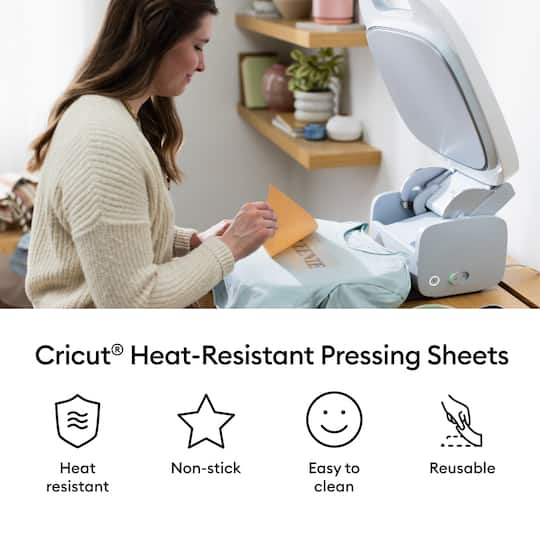 Cricut® 12" x 16" Heat-Resistant Pressing Sheets, 2ct.